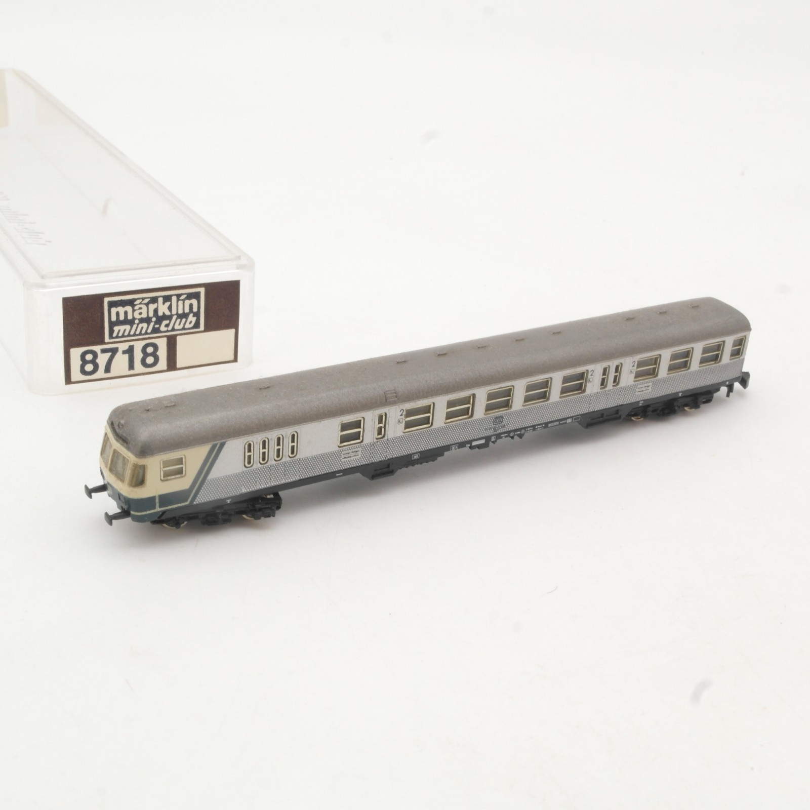 Märklin Mini-Club Z 8718 Steuerwagen Silberling 2. Kl. der DB in OVP RR5209