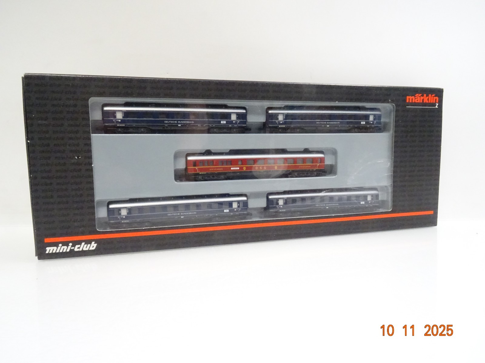 Märklin Mini-Club Z 87351 Personenwagen-Set 5tlg. der DB neuwertig in OVP JL4374