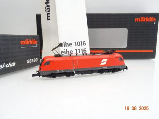 Märklin Mini-Club Z 88580 E-Lok Re 1016 Taurus der ÖBB neuwertig in OVP JL2368
