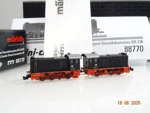 Märklin Mini-Club Z 88770 Doppel-Diesellok BR 236 der DB neuwertig in OVP JL2352