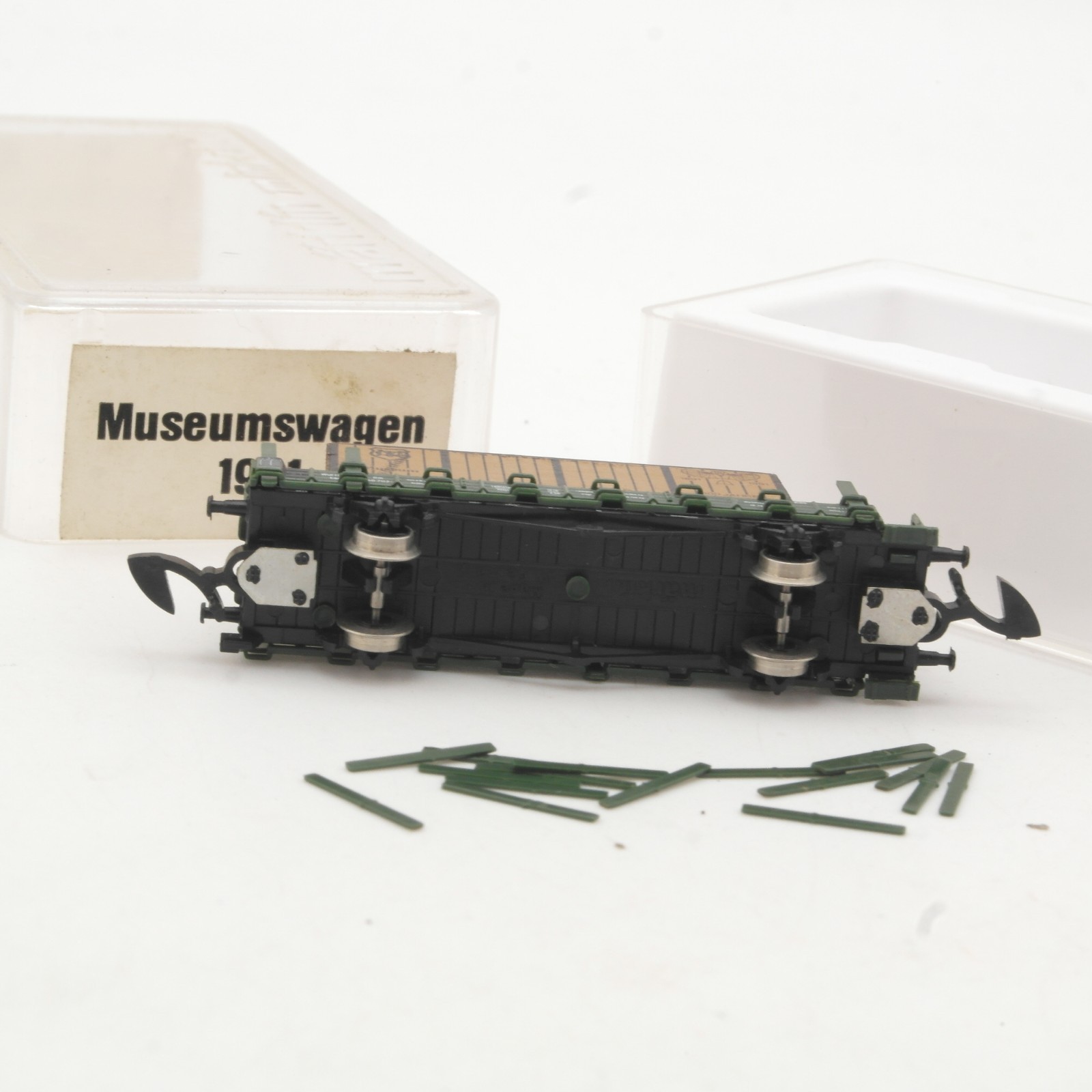 Märklin Mini-Club Z Behältertragwagen Museumswagen 1991 in OVP RR5293 – Bild 4