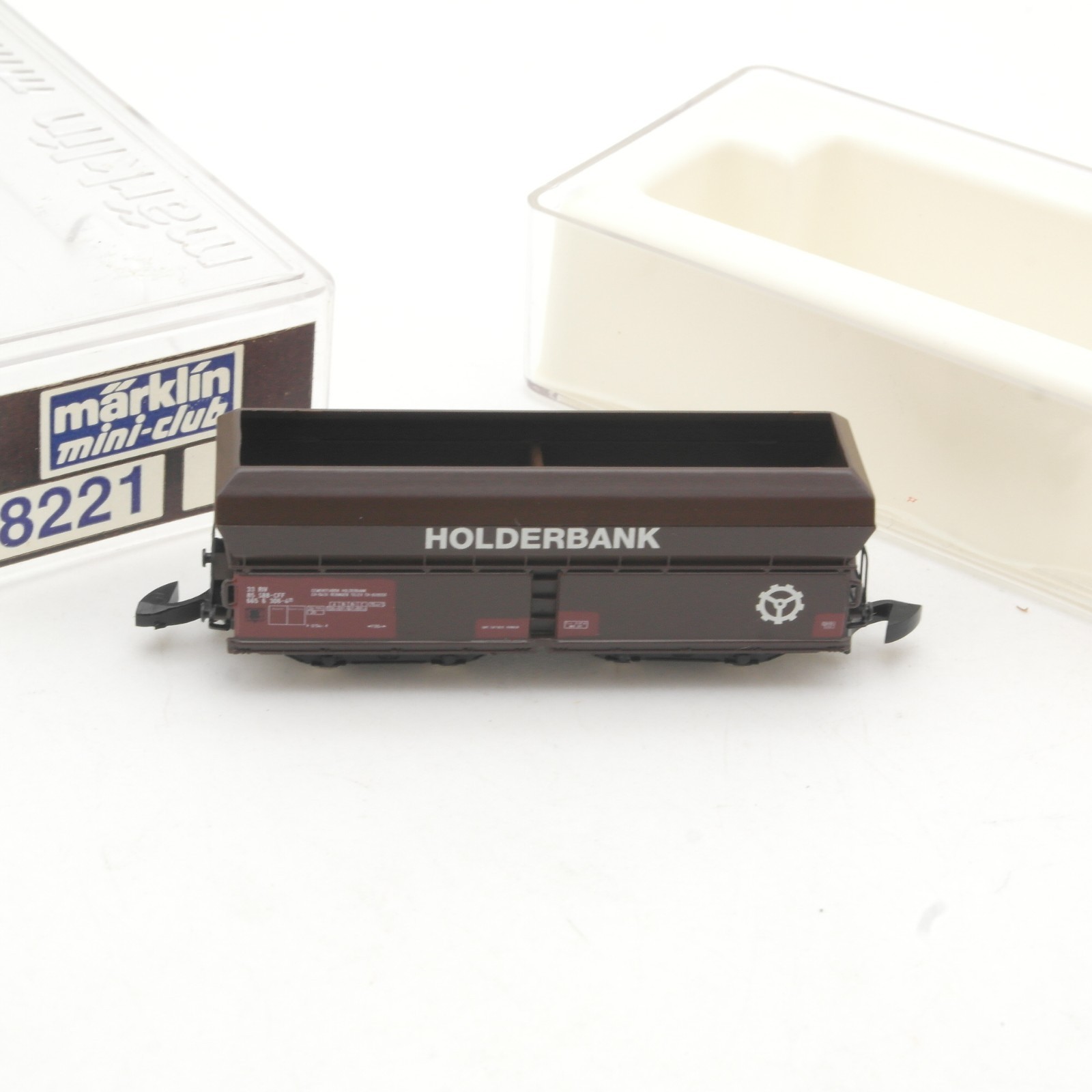 Märklin mini-club Z 8221 Selbstentladewagen Holderbank der SBB in OVP RR5465 – Bild 3