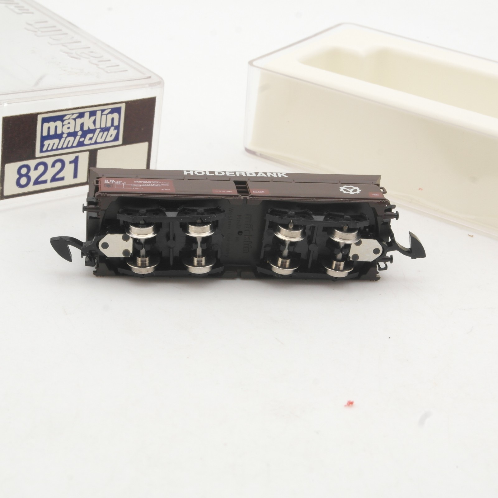 Märklin mini-club Z 8221 Selbstentladewagen Holderbank der SBB in OVP RR5465 – Bild 4