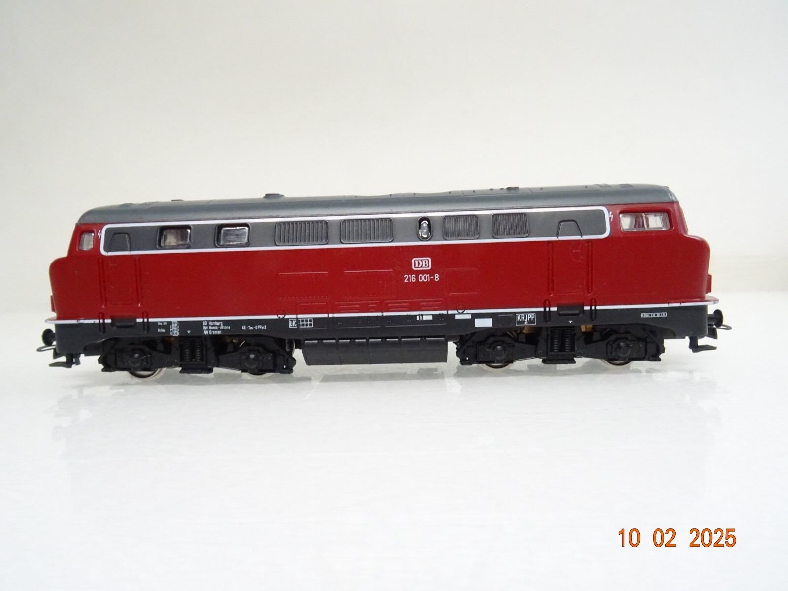 Mehano H0 Diesellok BR 216 001-8 der DB PR5894 o – Bild 3