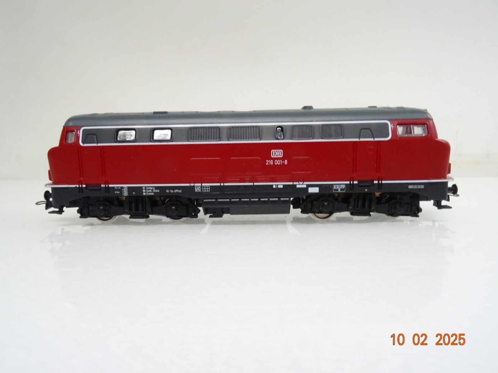 Mehano H0 Diesellok BR 216 001-8 der DB PR5894 o