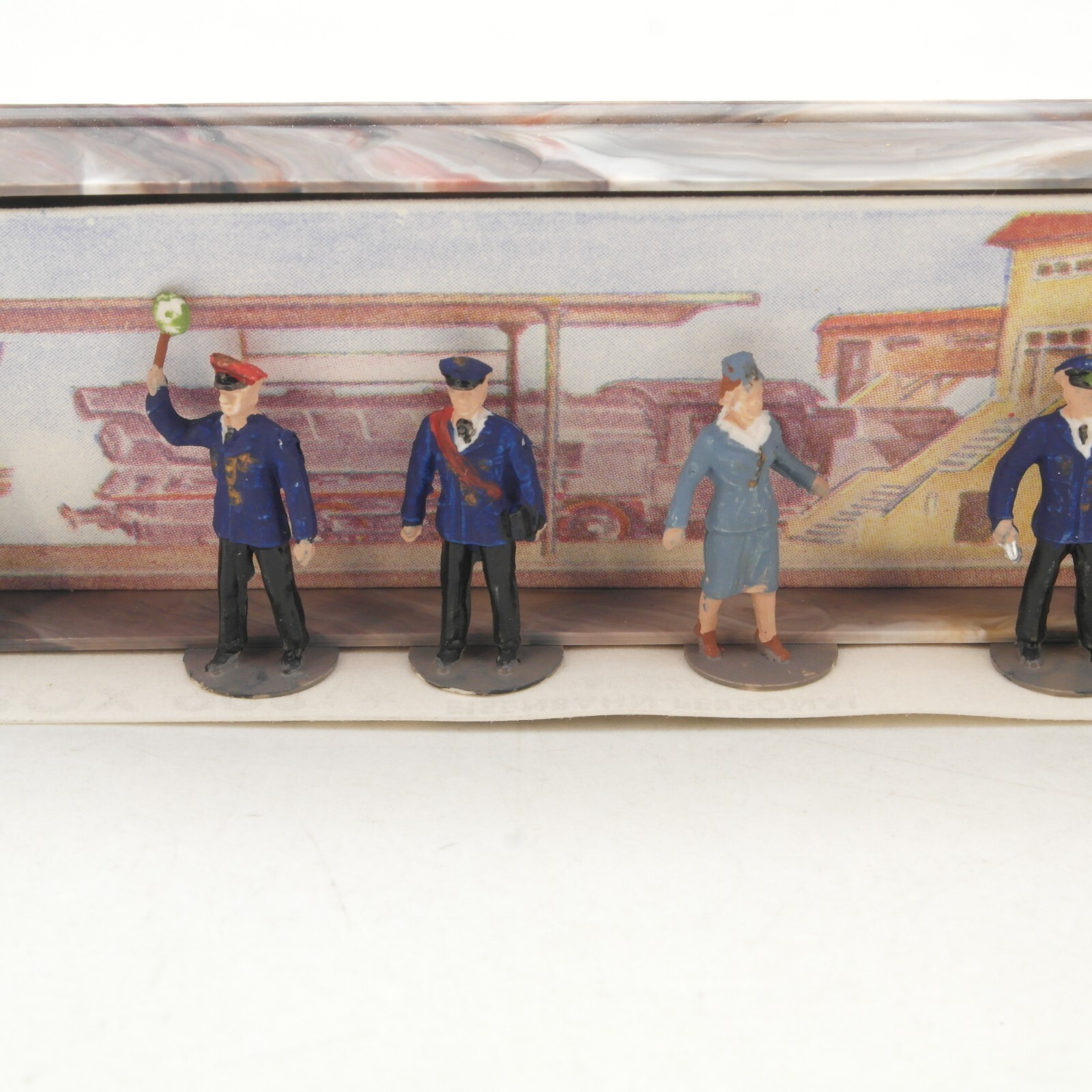 Merten 1:87 908 Set Figuren Eisenbahn Personal in OVP RG9160 – Bild 3