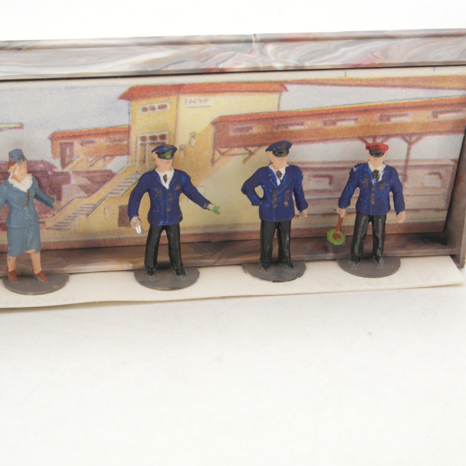 Merten 1:87 908 Set Figuren Eisenbahn Personal in OVP RG9160 – Bild 4