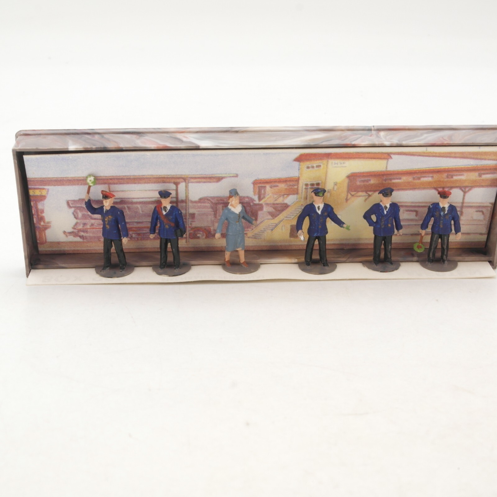 Merten 1:87 908 Set Figuren Eisenbahn Personal in OVP RG9160