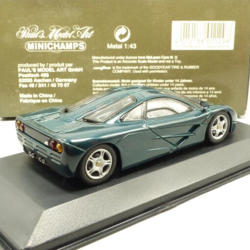 Minichamps 1:43 530133430 McLaren F1 Roadcar metallic in OVP EX4361 – Bild 3