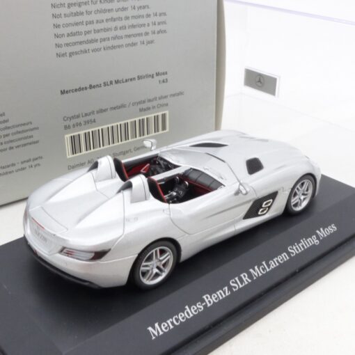 Minichamps 1:43 Werbemodell B66963954 MB SLR McLaren metallic in OVP EX7721 – Bild 3