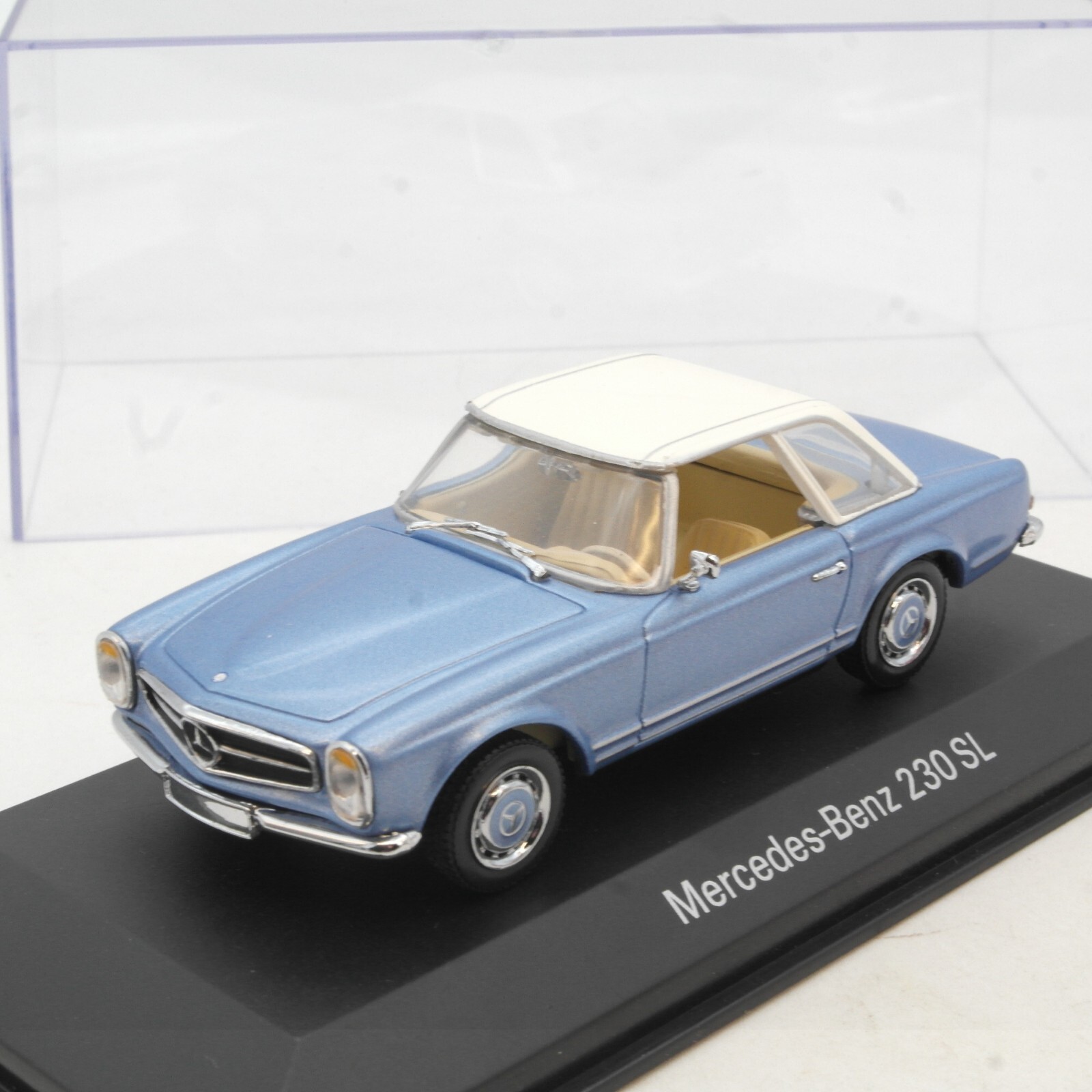Minichamps 1:43 Werbemodell Mercedes Benz 230 SL in PC Box RG2311
