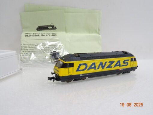 Minitrix N 12688 Schweiz E-Lok Re 4/4 460 018-5 Danzas der SBB in EVP JL2451