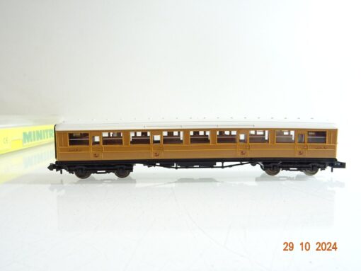Minitrix N 13014 Teak-Personenwagen 3.Kl. LNER der BR in OVP PR3610 – Bild 3