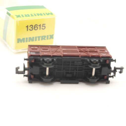 Minitrix N 13615 Viehverschlagwagen der DRG in OVP RR3564 – Bild 4