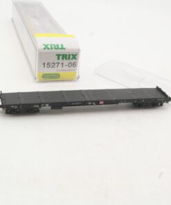 Minitrix N 15271-06 Flachwagen der DB in OVP RR4705