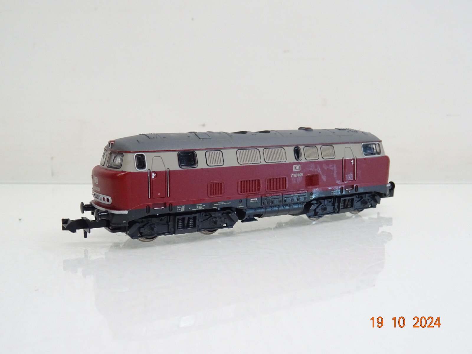 Minitrix N 16162 Diesellok V 160 005 der DB Digital in OVP LE6598 – Bild 3