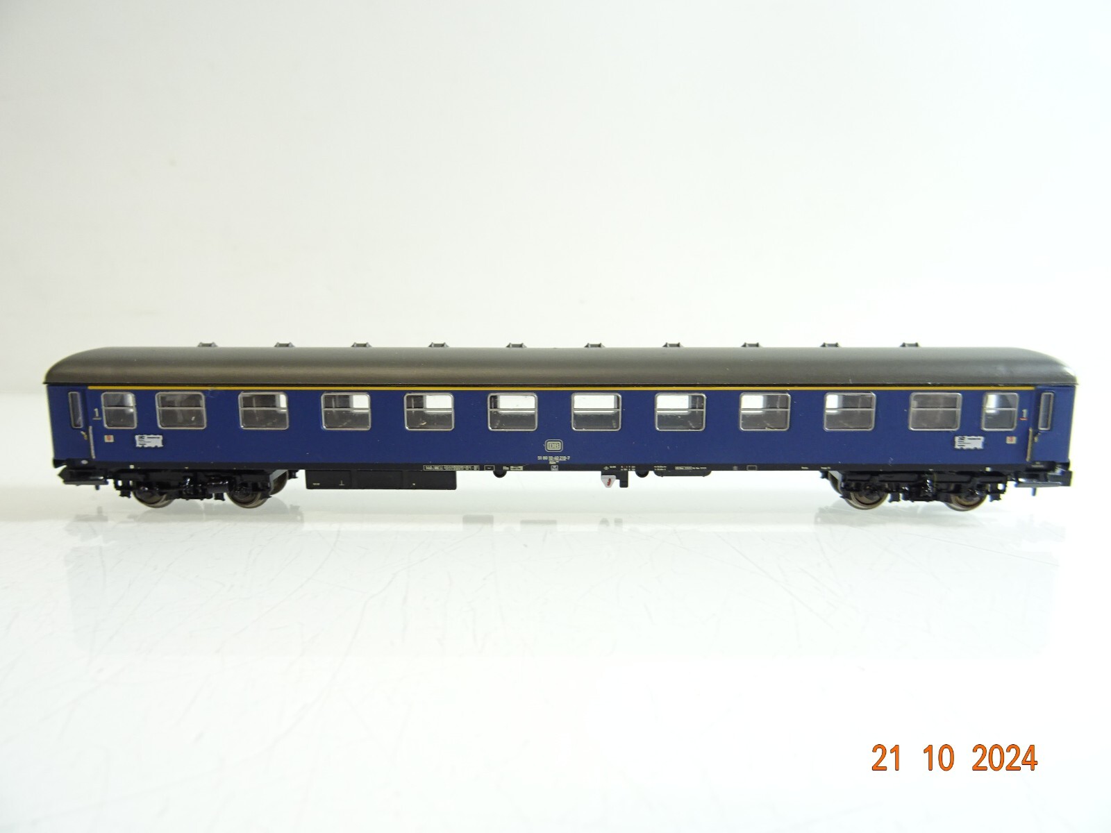 Minitrix N 18471 Personenwagen 1.Kl. der DB in OVP PR3366 – Bild 3