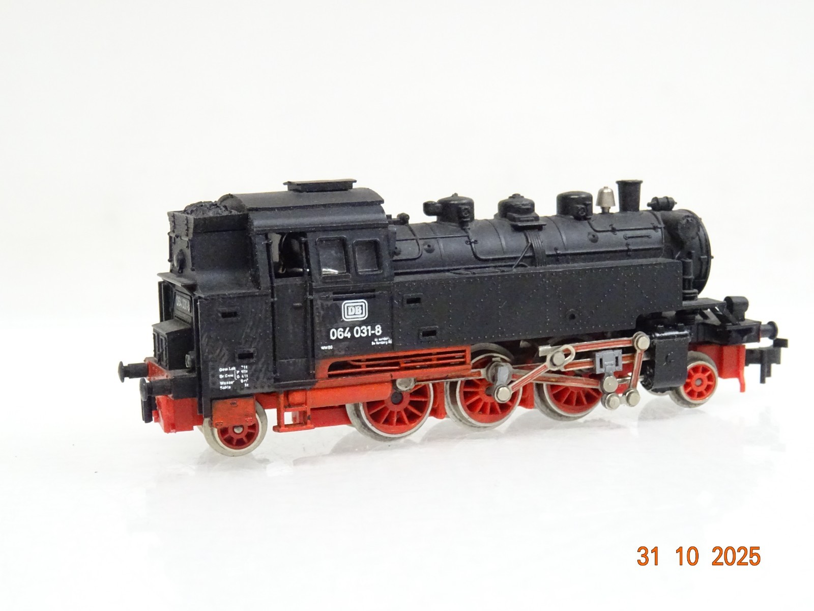 Minitrix N 2030 Dampflok BR 064 446-8 der DB JL3976 o. – Bild 3