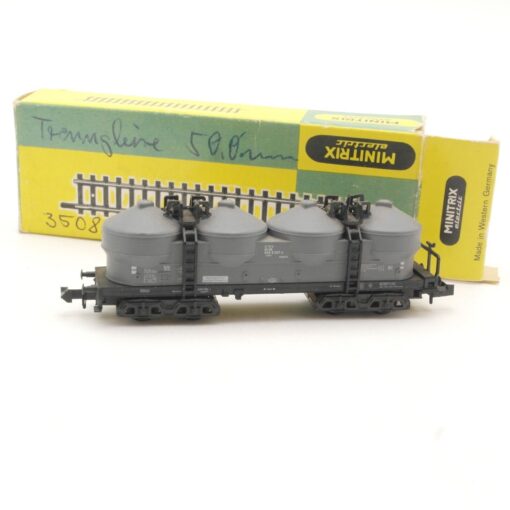 Minitrix N 3508 Silowagen Uacs der DB in EVP RR216 – Bild 3
