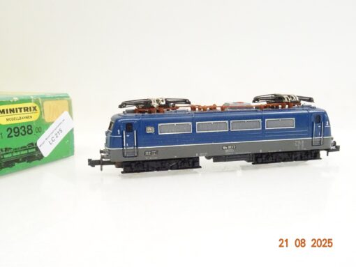 Minitrix N 51 2938 00 E-Lok BR 184 003-2 der DB in OVP JL2516