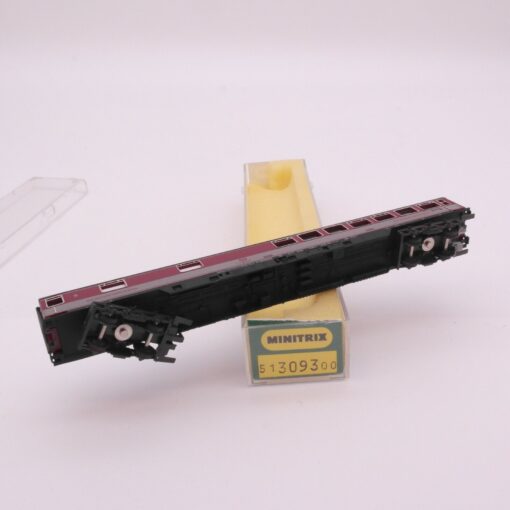 Minitrix N 51 3093 00 Speisewagen der DB in OVP RT672 – Bild 3