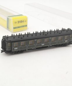 Minitrix N 51 3184 00 Schnellzugwagen der K.Bay.Sts.B. in OVP RR5317