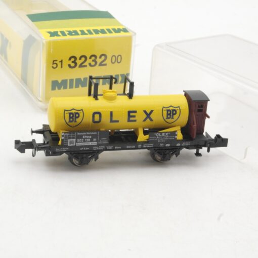 Minitrix N 51 3232 00 Kesselwagen BP Olex der DR in OVP RR3562 – Bild 3