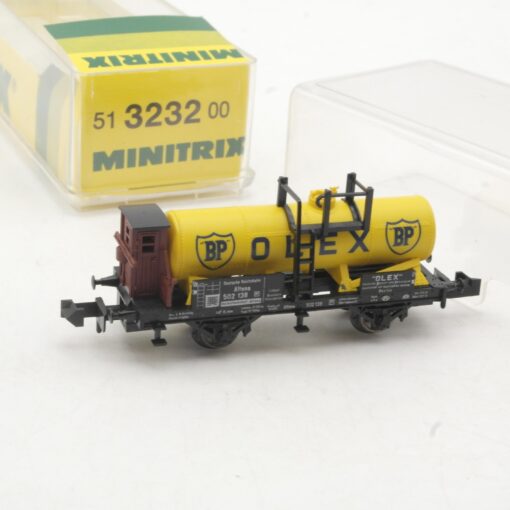 Minitrix N 51 3232 00 Kesselwagen BP Olex der DR in OVP RR3562