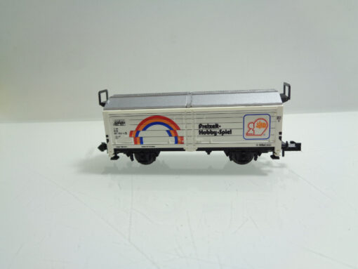 Minitrix N 51 3530 22 Schiebewandwagen Freizeit-Hobby-Spiel der DB in OVP AR4721 – Bild 3