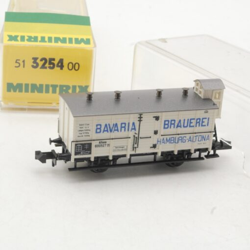 Minitrix N Bierwagen Bavaria Brauerei der KPEV in EVP RR3543 – Bild 3