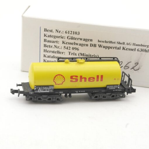Minitrix N Kesselwagen Shell der DB in EVP RR4177 – Bild 3