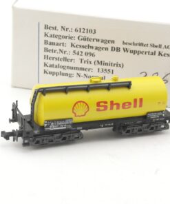 Minitrix N Kesselwagen Shell der DB in EVP RR4177