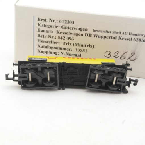 Minitrix N Kesselwagen Shell der DB in EVP RR4177 – Bild 4