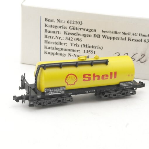 Minitrix N Kesselwagen Shell der DB in EVP RR4177