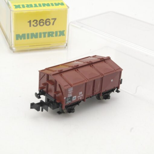 Minitrix N Klappdeckelwagen 340712 der DB in EVP RR543 – Bild 3