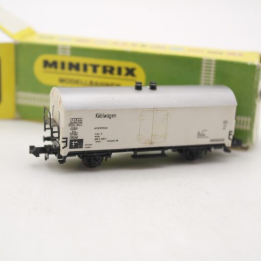 Minitrix N gedeckter Güterwagen Kühlwagen Interfrigo in EVP RR2537 – Bild 3