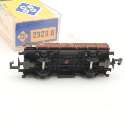 Minitrix N offener Güterwagen 804 317 der DB in EVP RR455 – Bild 4