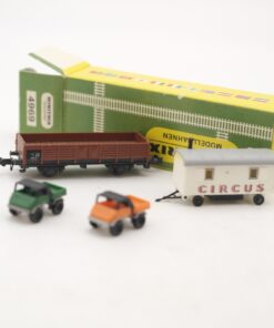 Minitrix N offener Güterwagen mit Ladung, siehe Foto in EVP RR2539