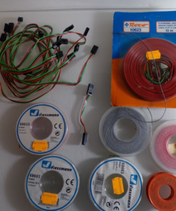 Modellbau Konvolut Kabel / Anschlusskabel flach siehe Foto PK2701 o.