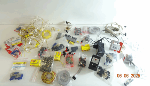Modellbau Konvolut Kabel, Kleinteile u. Ersatzteile siehe Foto CK8720 o.