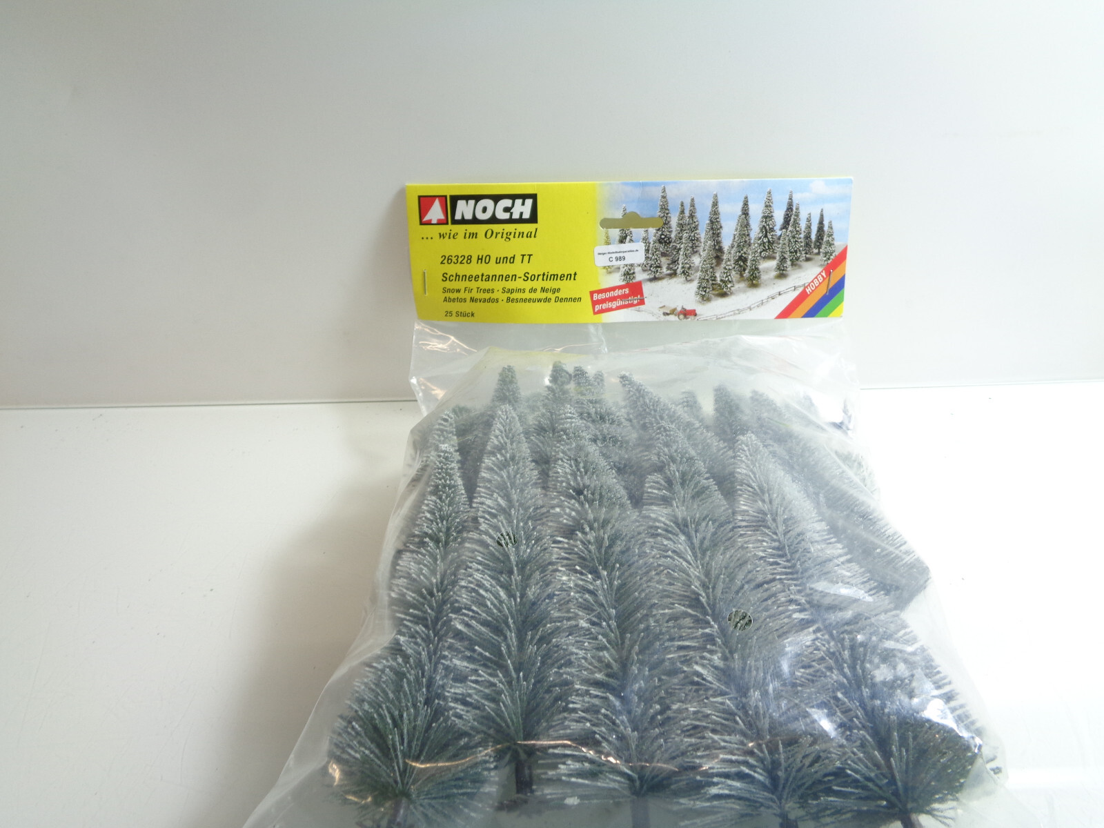 NOCH Spur H0 u. TT 26328 Schneetannen, siehe Bilder in OVP C989