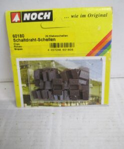 Noch 60180 Schaltdraht-Schellen, 20 Klebeschellen m.OVP WZ2822