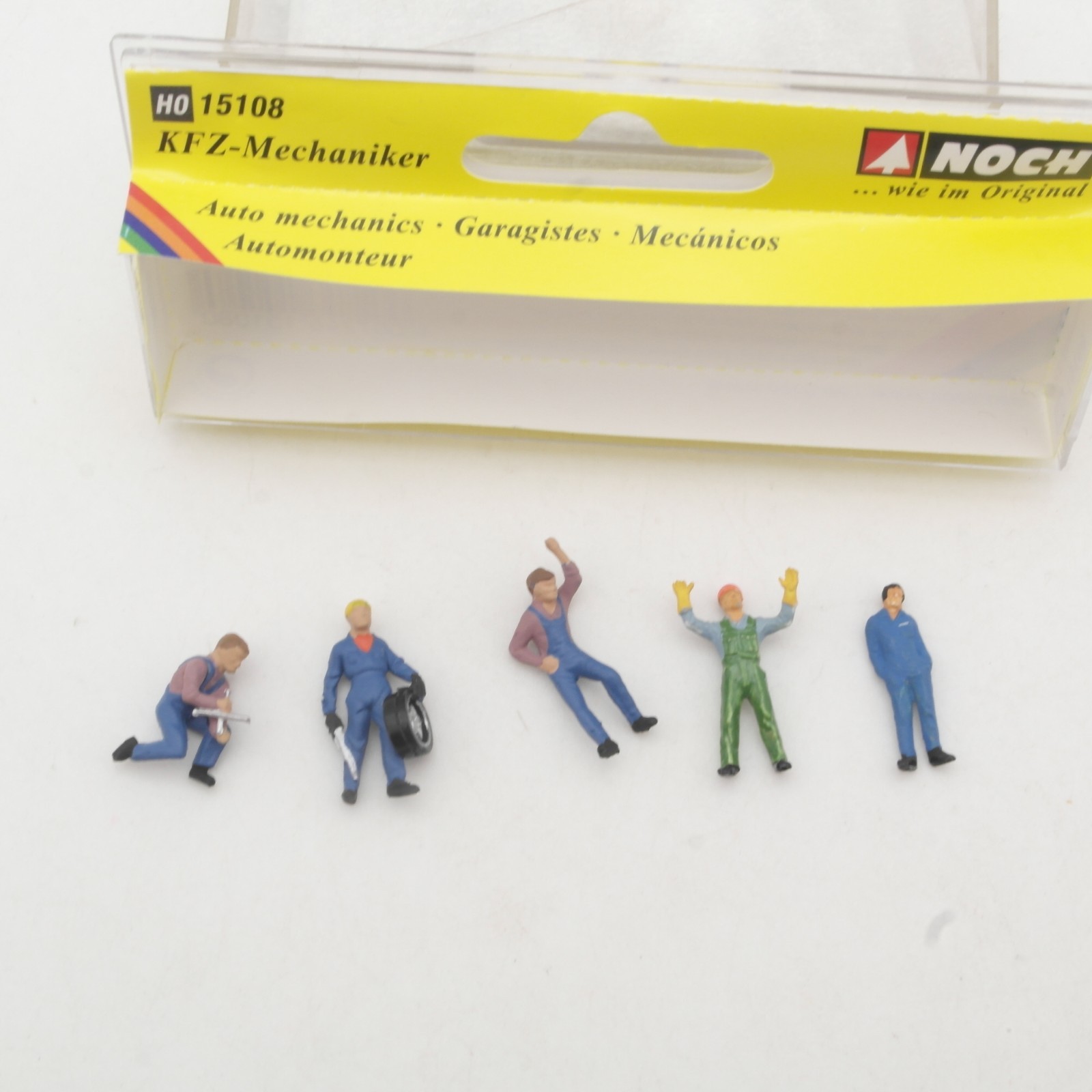 Noch H0 15108 KFZ Mechaniker 5 Figuren in OVP RR5549 – Bild 3