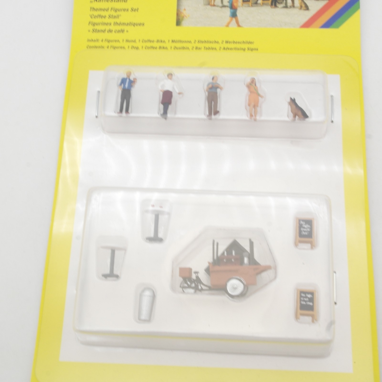 Noch H0 16230 Figuren-Themenwelt Kaffeestand in OVP RR5431 – Bild 3