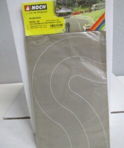 Noch H0 60704 Straßenfolie, Universalkurve Bundesstr. 2Stck, 80mm m.OVP WZ2824