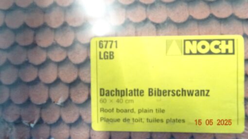 Noch Spur G 6771 Dachplatte Biberschwanz siehe Foto CK8232 o. – Bild 4