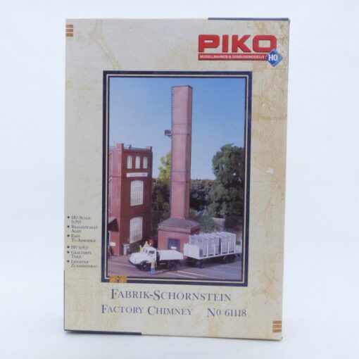 PIKO Bausatz H0 61118 Fabrik-Schornstein in OVP EX7515