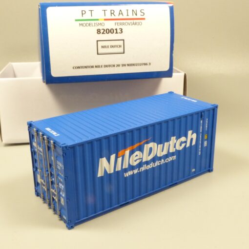 PT Trains Spur H0 1:87 820013 Container 20´ Nile Dutch DV NIDU in OVP EX7074 – Bild 3