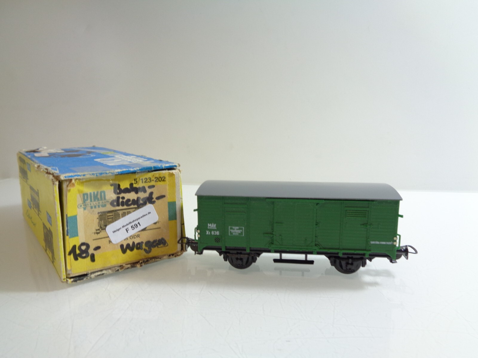 Piko H0 5/123-202 Gedeckter Güterwagen OVP F591