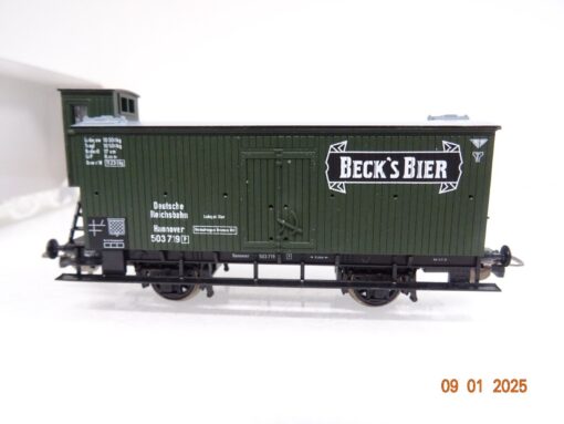 Piko H0 54217 Kühlwagen Becks Bier der DRG  in OVP PR5185 – Bild 3